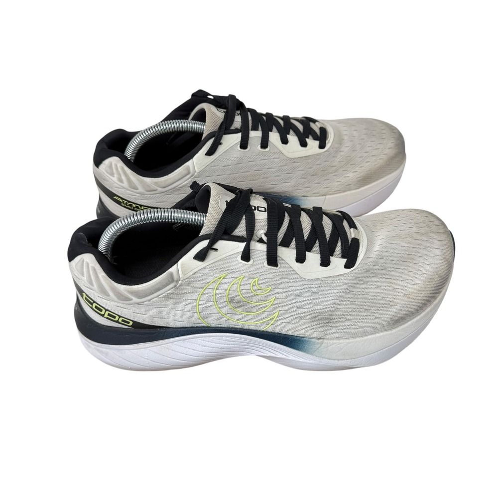 Topo Athletic Atmos Bone Black‎ Foam Road Running Shoes Sneakers Mens 9.5